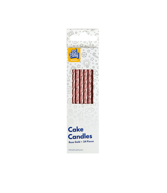 Kaarsjes Rose Goud van Paper Dreams koop je bij Partywinkel