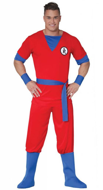 Karate Kostuum Heren - Partywinkel - 8434077840542