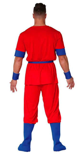 Karate Kostuum Heren - Partywinkel - 8434077840542