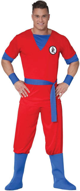Karate Kostuum Heren - Partywinkel - 8434077840542