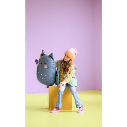 Kat Helium Ballon Leeg 69cm van Folat koop je bij Partywinkel