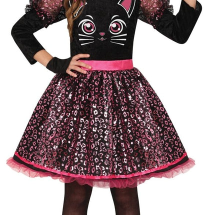 Kat Kostuum Zwart Meisje - Partywinkel - 8434077785249