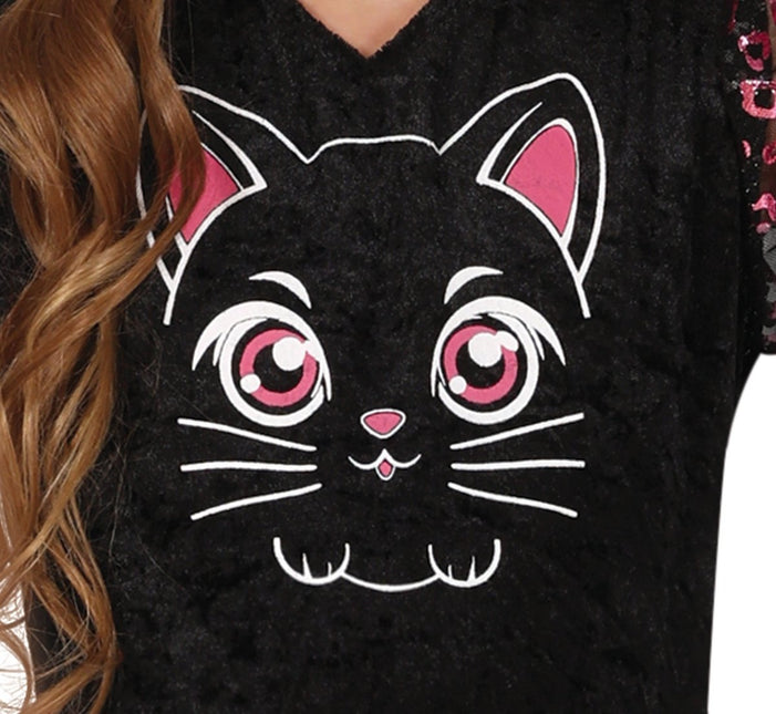 Kat Kostuum Zwart Meisje - Partywinkel - 8434077785249