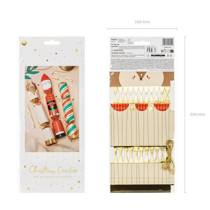 Kerst Uitdeelbox 32cm 3st van Partydeco koop je bij Partywinkel