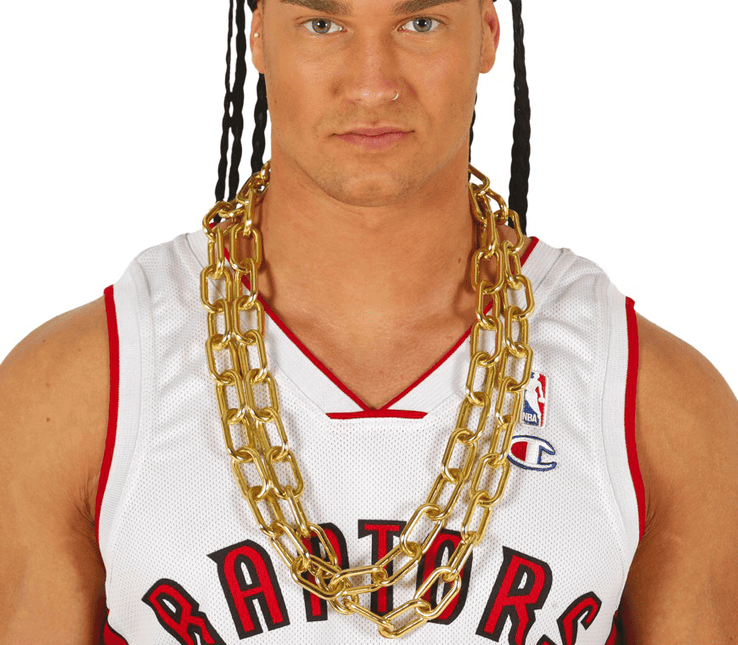 Ketting Goud 84cm van Fiestas Guirca koop je bij Partywinkel