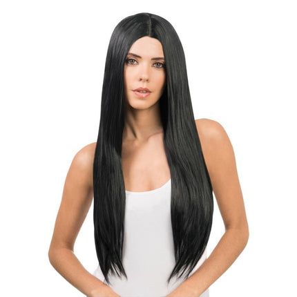 Keyla-Perücke, schwarz, 73 cm