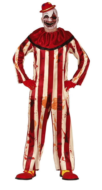 Killer clown Halloween Kostuum Heren van Fiestas Guirca koop je bij Partywinkel