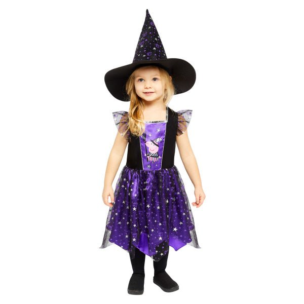 Kind Kostuum Peppa Purple Jurk van Riethmueller koop je bij Partywinkel