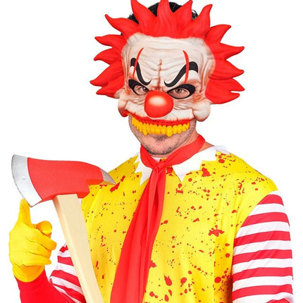 KINLOOS MASKER KILLER CLOWN van Widmann koop je bij Partywinkel