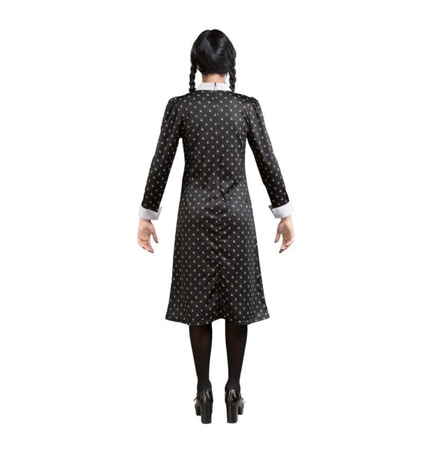 Kostuum Wednesday Jurk Zwart van CHAKS koop je bij Partywinkel