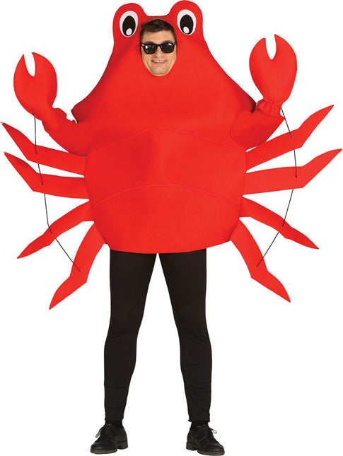 Krab Kostuum Rood Heren - Partywinkel - 8434077809785