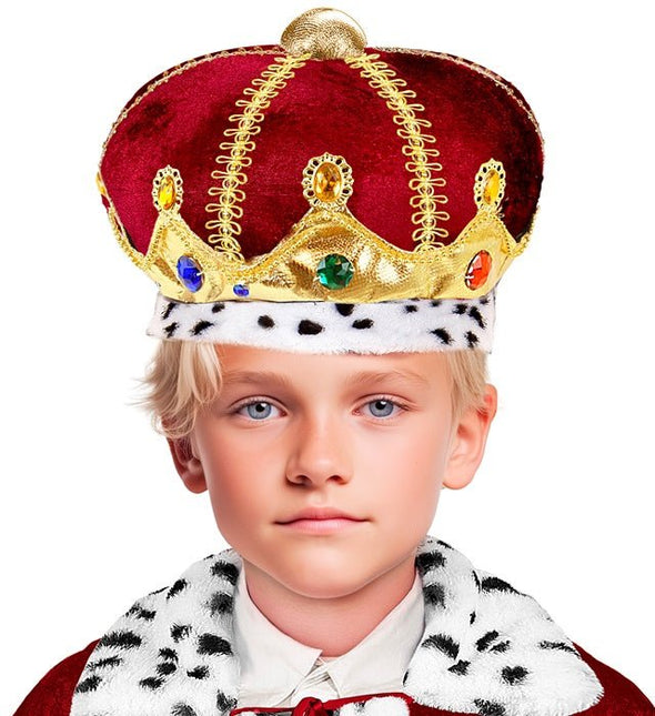 Kroon Met Edelstenen Kind van Widmann koop je bij Partywinkel