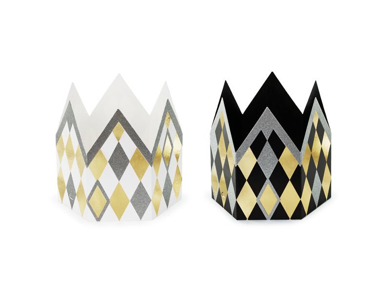 Kroon Papier 11cm 2st van Partydeco koop je bij Partywinkel