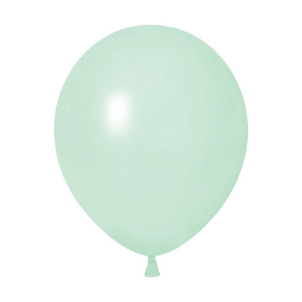 Pastellgrüne Luftballons, 30 cm, 50 Stück