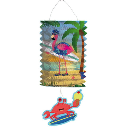 Lampionnen Slinger Flamingo 3,6m van Folat koop je bij Partywinkel