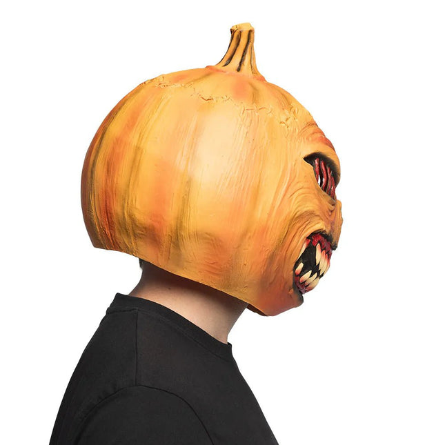 Latex hoofdmasker Pumpkin monster van Boland koop je bij Partywinkel