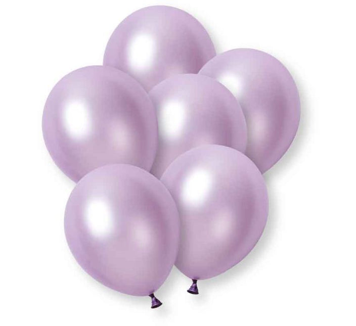 Lavendel Ballonnen Latex 30cm 8st van Folat koop je bij Partywinkel