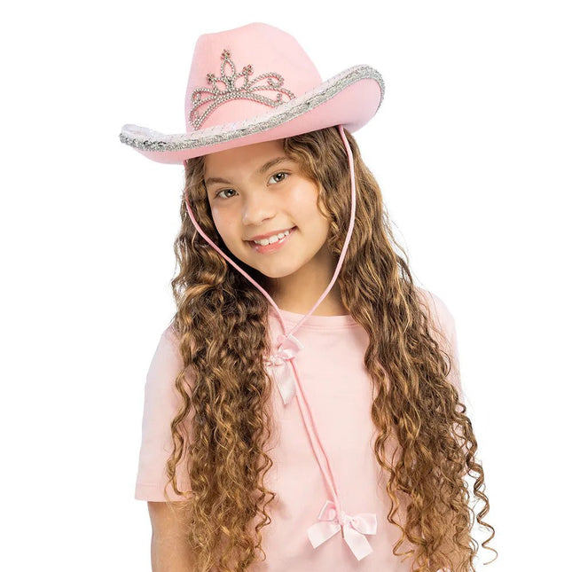 LED cowboyhoed kind Glimmer van Boland koop je bij Partywinkel