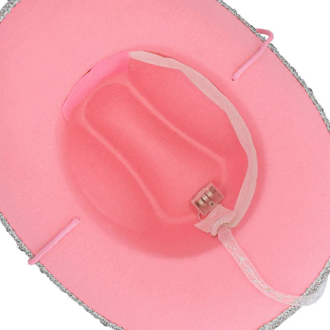 LED cowboyhoed kind Glimmer van Boland koop je bij Partywinkel