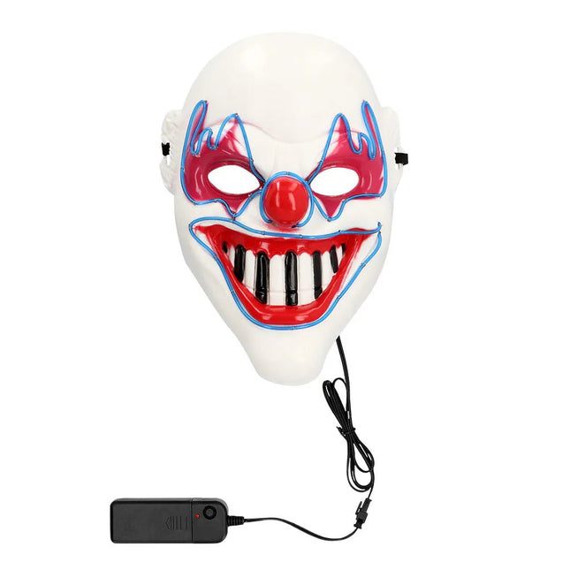 LED masker Clown van Boland koop je bij Partywinkel