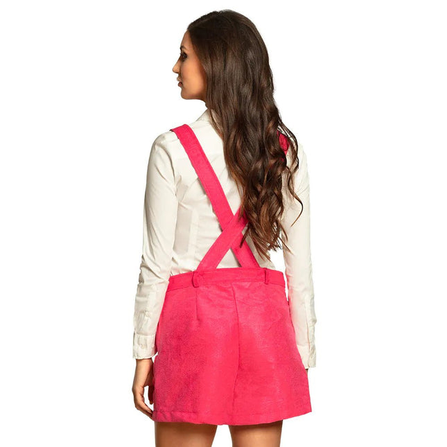 Lederhose Roze Dames van Boland koop je bij Partywinkel