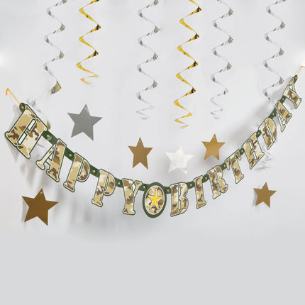 Leger Letterslinger Happy Birthday 1,64m van Unique koop je bij Partywinkel