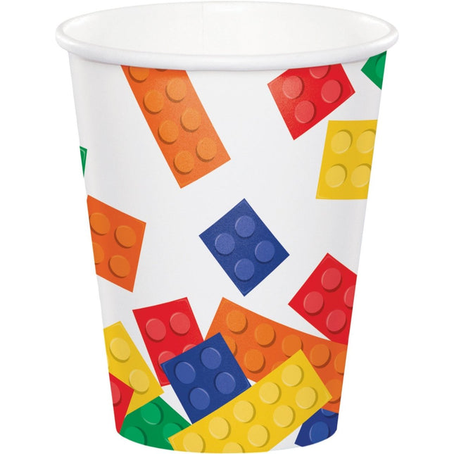 Lego Bekers 256ml 8st van Creative Converting koop je bij Partywinkel