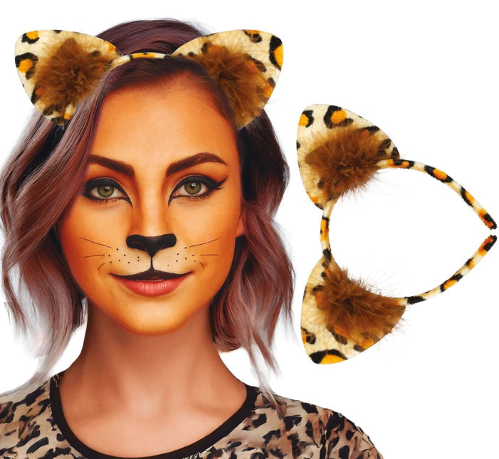 Leopard Hoofdband van Fiestas Guirca koop je bij Partywinkel