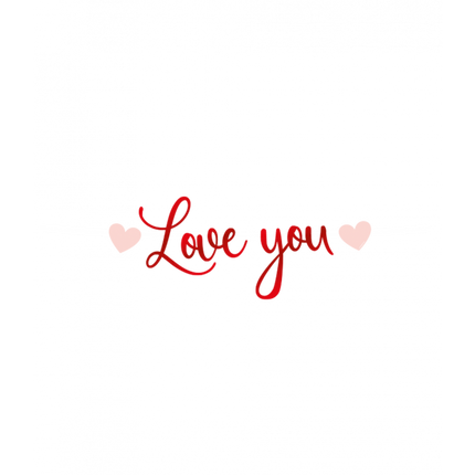 Rote Buchstabengirlande Liebe 2,5m