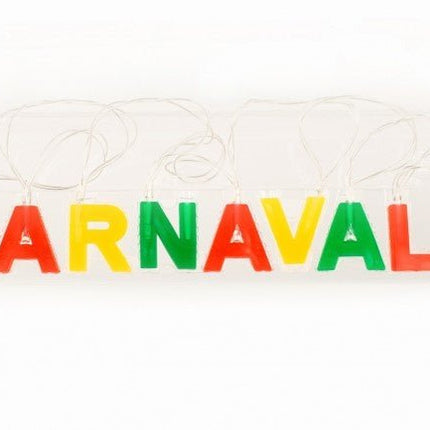 Letterslinger Carnaval Rood Geel Gr van PartyXplosion koop je bij Partywinkel