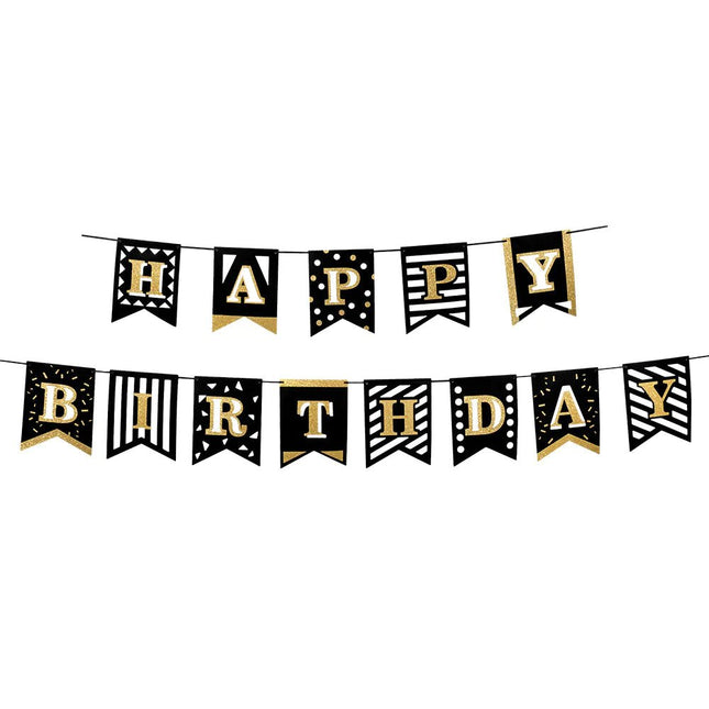 Letterslinger Happy Birthday van Boland koop je bij Partywinkel