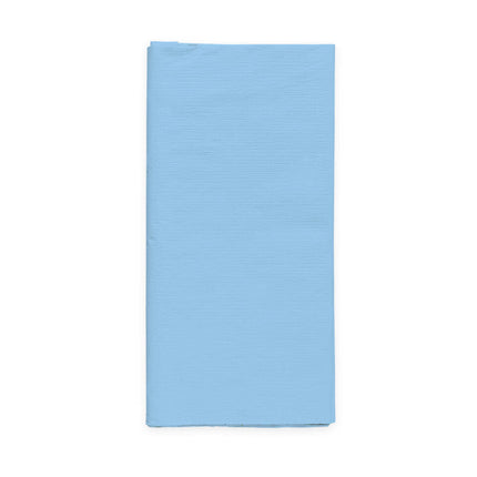 Lichtblauw Tafelkleed Papier 1,8m van WeFiesta koop je bij Partywinkel