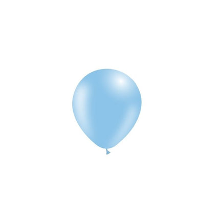 Lichtblauwe Ballonnen 14cm 100st van Balloonia koop je bij Partywinkel