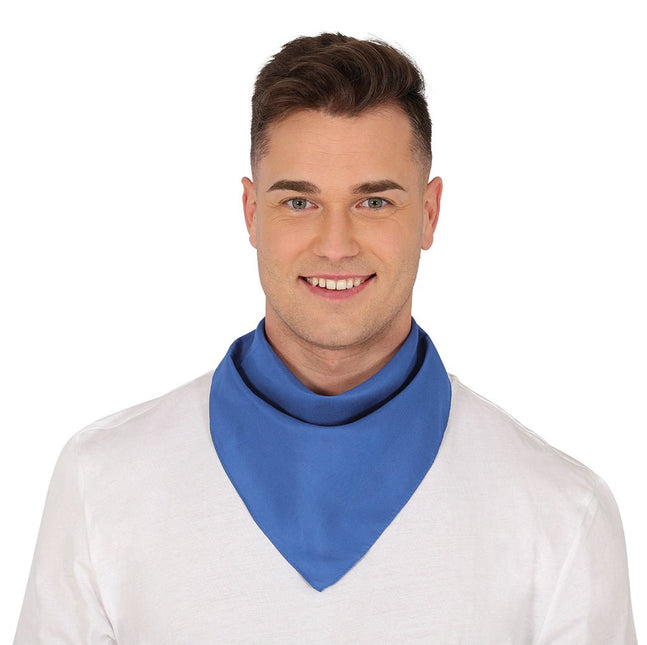 Lichtblauwe Bandana 54cm - Partywinkel - 8434077270325