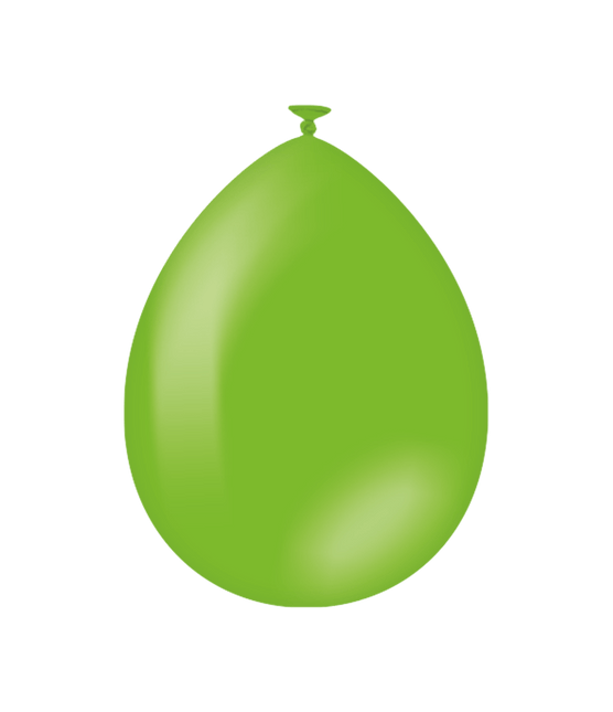 Lichtgroene Ballonnen 30cm 10st - Partywinkel - 8716764242168
