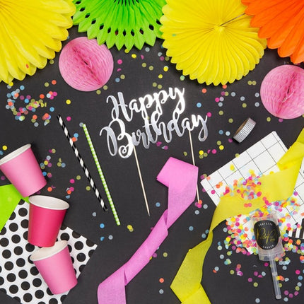 Lichtgroene Papieren Waaiers 20cm 3st van Partydeco koop je bij Partywinkel