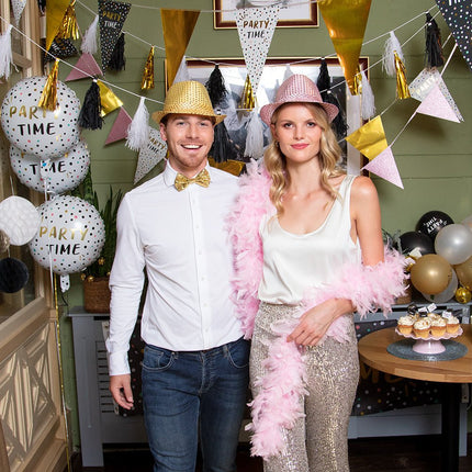 Lichtroze Boa Deluxe 1,8m van Boland koop je bij Partywinkel