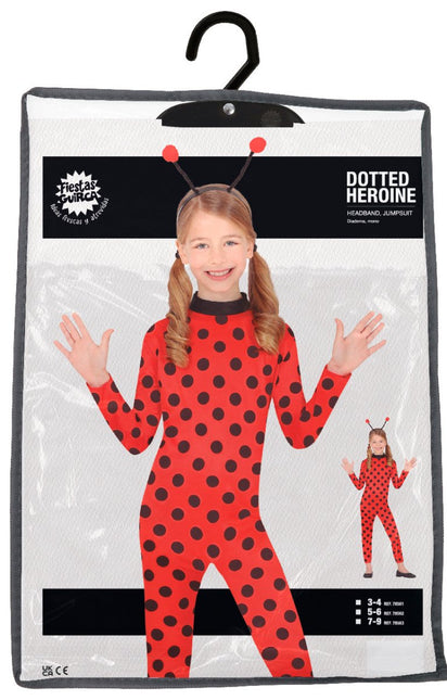 Lieveheersbeestje Kostuum Meisje - Partywinkel - 8434077785614