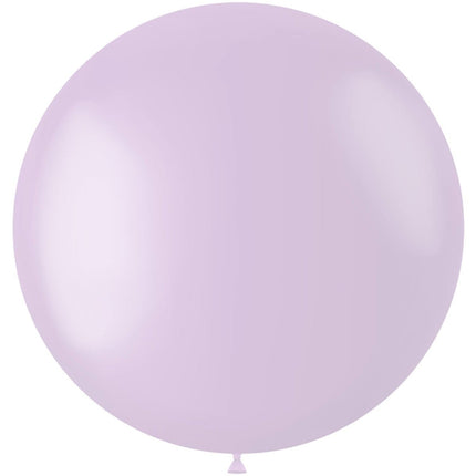 Lila Ballon Powder Lilac 80cm van Folat koop je bij Partywinkel