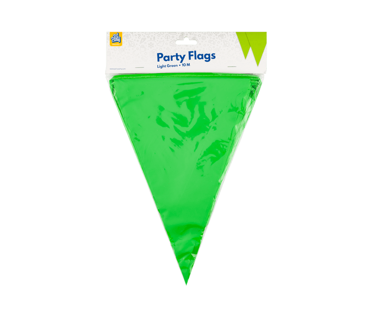 Lime Groene Slinger 10m - Partywinkel - 8716764235832