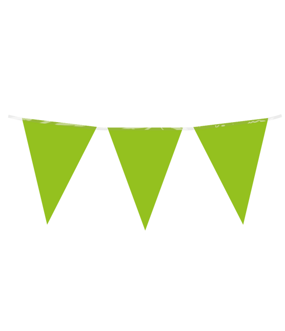 Lime Groene Slinger 10m - Partywinkel - 8716764235832