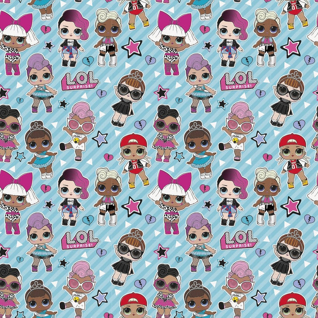 Lol Surprise Inpakpapier 1,52m van Unique koop je bij Partywinkel