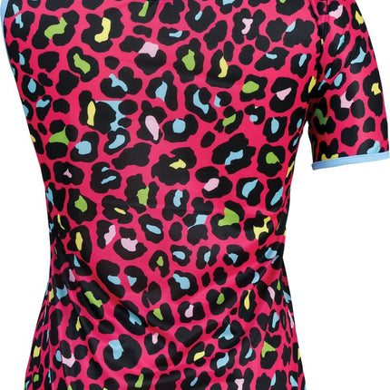 Luipaard Shirt Gekleurd Dames van Fiestas Guirca koop je bij Partywinkel