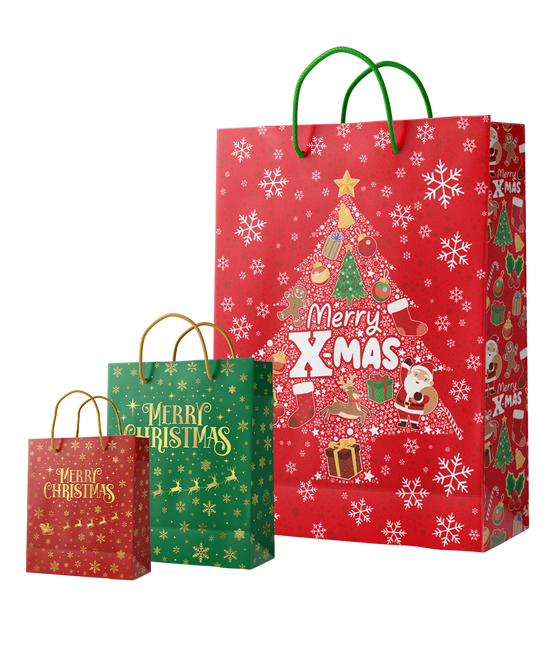 Geschenktüte L - X-mas