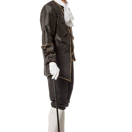 Markies Kostuum Luxe Zwart van Wilbers & Wilbers koop je bij Partywinkel