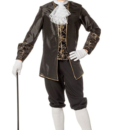 Markies Kostuum Luxe Zwart van Wilbers & Wilbers koop je bij Partywinkel