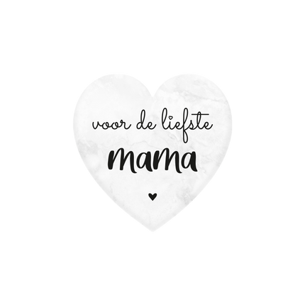 Liebste Mama Marmorherz 5cm