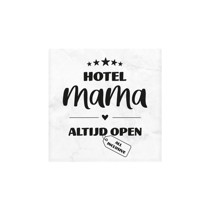 Hotel Mama Marmor Untersetzer 10cm