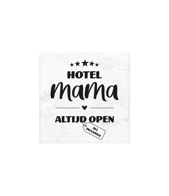 Hotel Mama Marmor Untersetzer 10cm