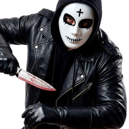 MASKER SATANISCH - HARD PLASTIC van Widmann koop je bij Partywinkel